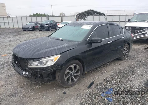 2016 Honda Accord Ex-L z USA, uszkodzony, nr VIN 1HGCR2F8XGA204337